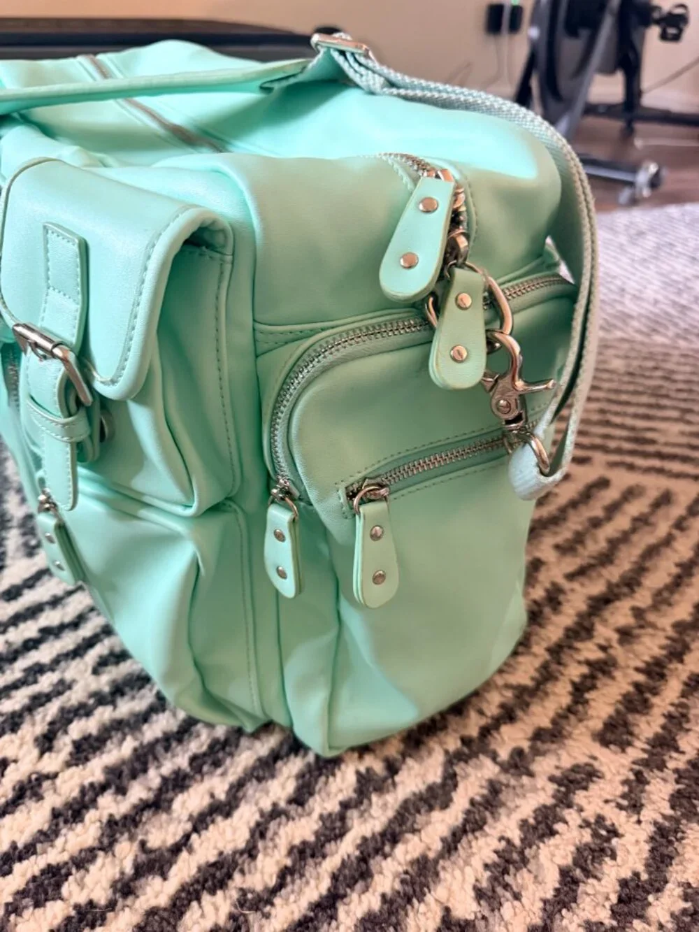 House of Flynn | Blue Mint Evermore Camera Bag | Photographer Tote w/ Dividers